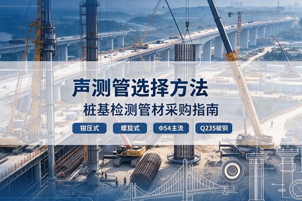 龙南声测管选型标准
