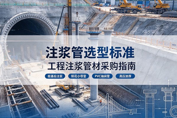 龙南注浆管选型标准