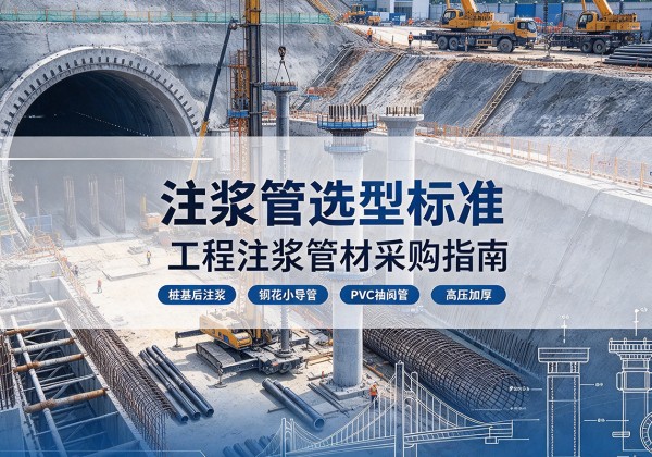 龙南注浆管选型标准